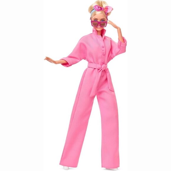 Mattel Pink Margot Robbie as‎ Barbie the Movie Power Jumpsuit Collectible Doll - Picture 3 of 8